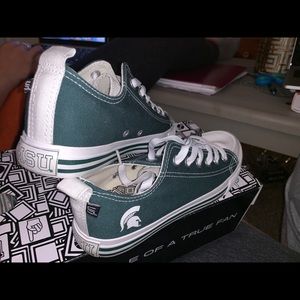 MSU tailgate shoes